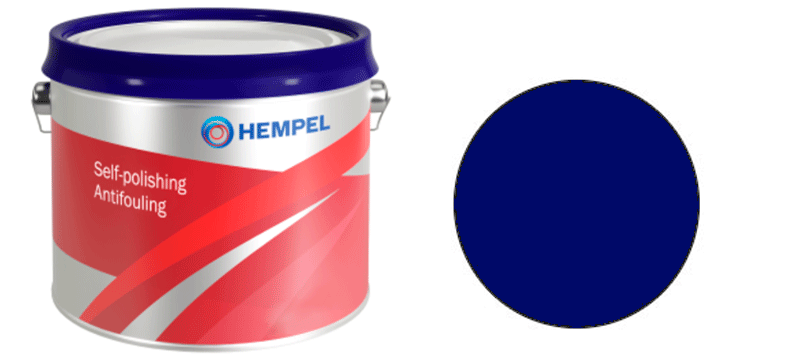 Hempel selvpolerende bundmaling 2,5 liter Bl