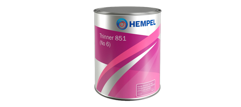 Hempel fortynder/thinner 851 0,75L KORT DATO