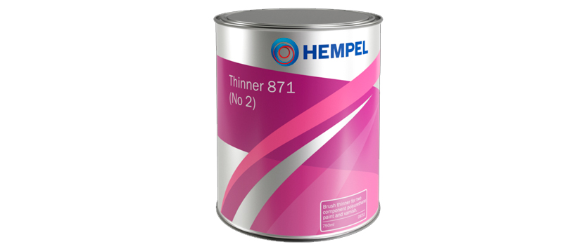 Hempel fortynder/thinner 871 0,75L KORT DATO