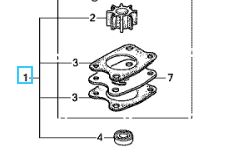 Honda impellerkit 