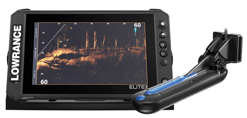 Lowrance elite fs 7 med 3-i-1 transducer