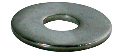 Skrmskive M5 5,3 x 15 mm. 10 stk rustfrit stl