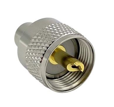 vhf stik PL 259 han  til 6mm kabel lodning