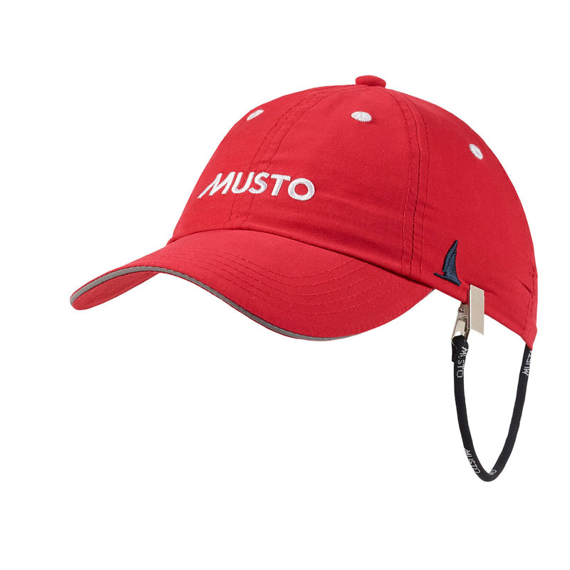 Musto Fast Dry Crew Cap Red