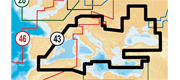 Navionics PLUS 43XG - Middelhavet