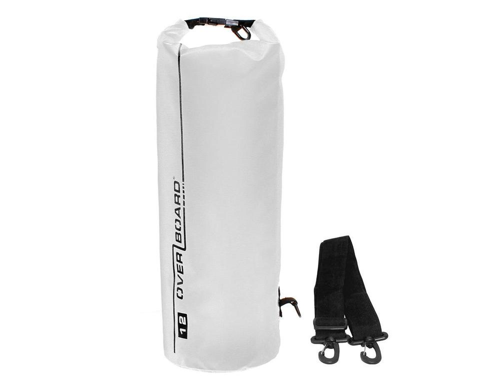 OverBoard OB1003WHT hvid 12L DRY Tube m skulderrem