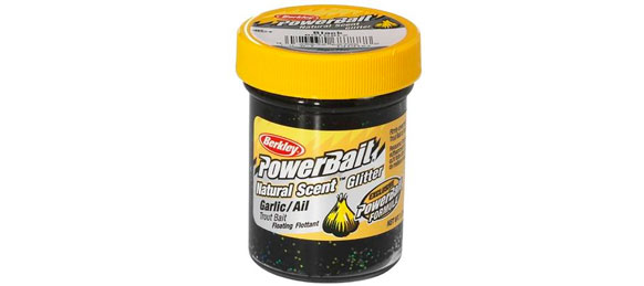Powerbait Natural Scent Garlic Black