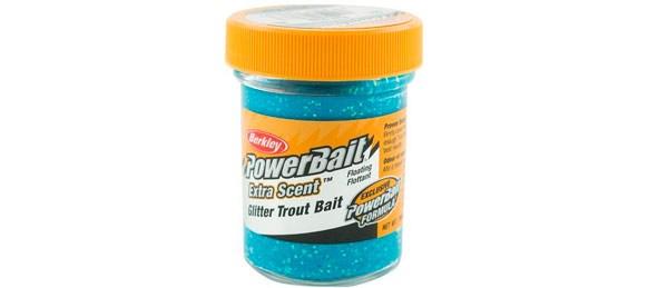 Powerbait Natural Scent Garlic Neon Blue