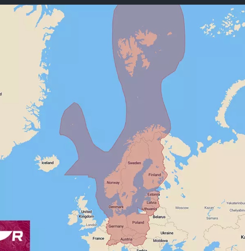 Raymarine Lighthouse skort Nord-Europa