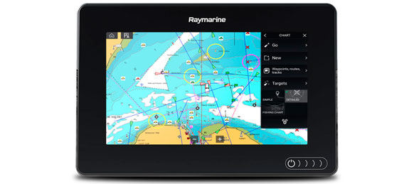 Raymarine Axiom 7 skortplotter