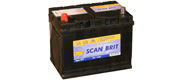 DanBrit forbrugsbatteri 75 Ah