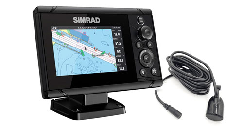 Simrad cruise 5″ med 83/200 hktransducer