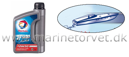 Total Motorolie NEPTUNA SPEEDER 10W-30, 1 liter