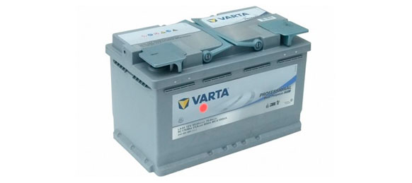 Varta AGM batteri 105 Ah