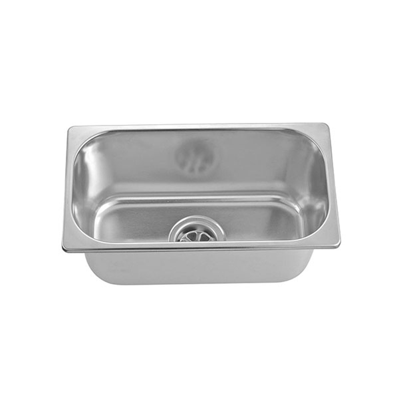 Vask rektangulr rustfri  30cm