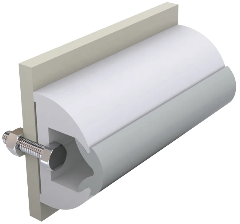 Vetus fenderliste Hvid, HARO 50 x 34 mm, 20 mtr