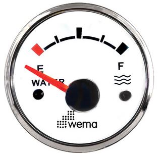 Wema Silverline Vandtank NMEA2000 Hvid RF