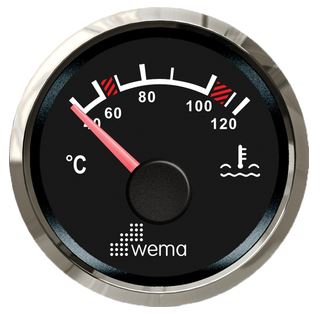 Wema Silverline Vandtemperatur NMEA2000 sort RF